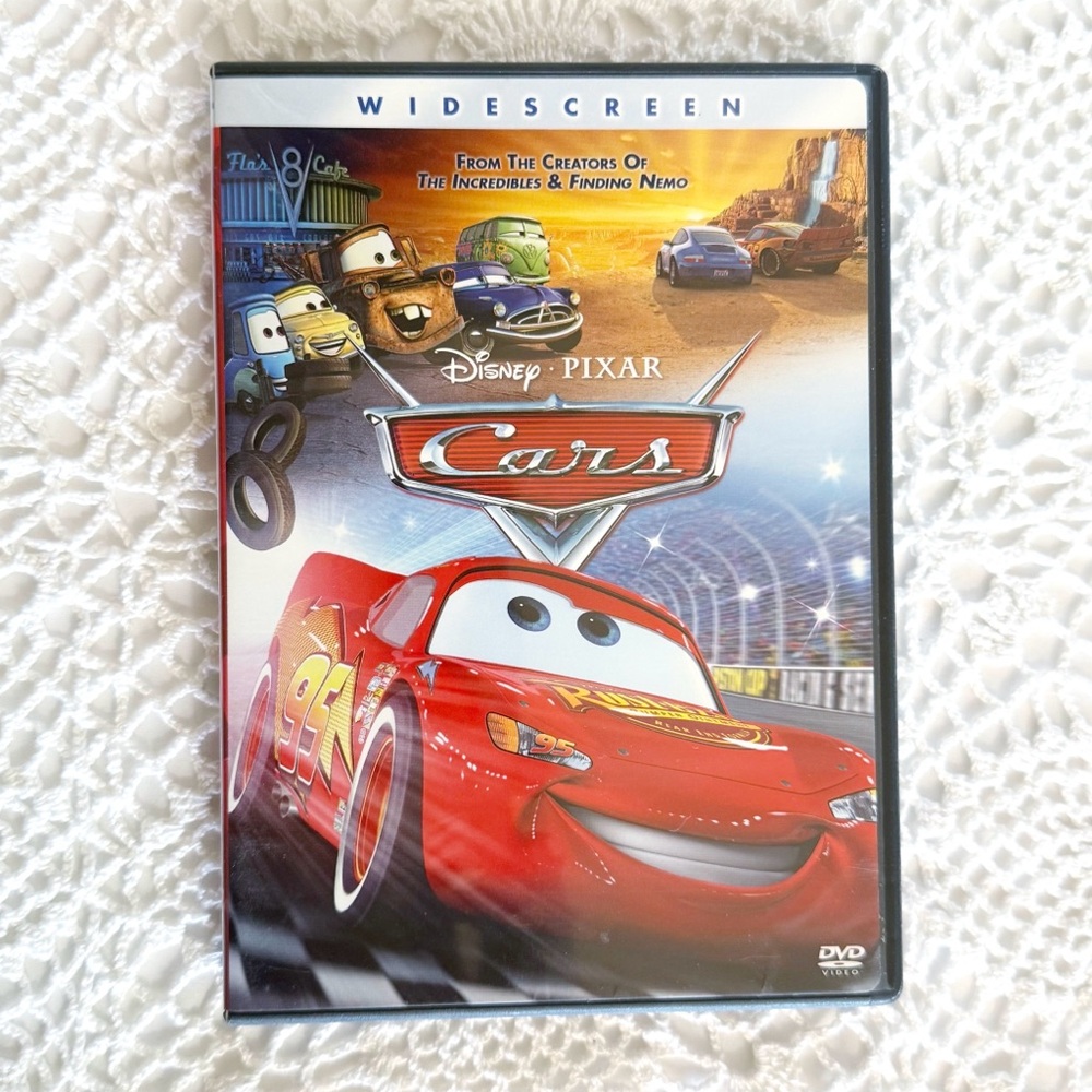 Disney Pixar Cars DVD - Widescreen Edition - Clean Disc